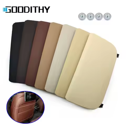 New Model SeatBack Panel Leather Backrest Storage Pocket Cover For BMW 5 GT X5 X6 7 Series F10 F11 F