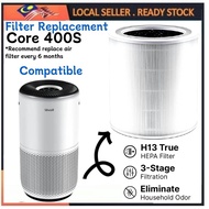 Levoit Filter Core 400S 400S-RF True HEPA 3-Stage Air Purifier Replacement Active Carbon Fit