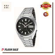 Seiko 5 Automatic Black Dial Stainless Steel Watch