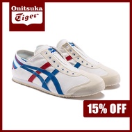 ONITSUKA TIGER - MEXICO 66 PARATY (MEN WOMEN) HERITAGE รองเท้าแคนวาส รองเท้าสเนกเกอร์สีขาว รองเท้าสบายๆ รองเท้ากีฬา - TH342N