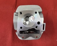 ฝาสูบเวฟ 125 S/R/Iบังลม ลูก56-57-59 ใบวาล์ว28/24 (หลังวาล์ว 33มิล บ่าแข๊งพิเศษ) 2in1 ใส่ได้ทั้งคาบูแ