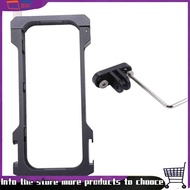 【jiaobin1】For  X3 Metal Protective Cage Panoramic Action Camera Case with Cold Shoe Mount for  X3 Ac