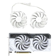For ASUS RTX 4070 12GB Dual White OC Graphics Card Fan T129215SU T129215BU CF1010U12S 7PIN 95MM RTX4