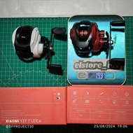 MERAH REEL BC BAIT CASTING Fishing Rod KESTING Ratio 7.0:1 max drag 9kg ZORRO HERO/red ZORRO KAIDEN/