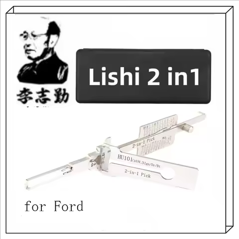 HU101 V.3 Lishi 2in1 LOCKSMITH TOOL for Ford