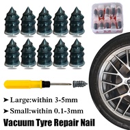 20pcs Vacuum Tyre Repair Nails for Car Motorcycle Scooter Bike Tire Tubeless Rubber Metal Nail Puncture Repair Tools Accessories