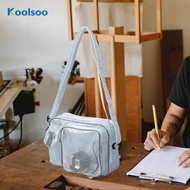 [Koolsoo] Clear Tool Bag PVC Bag Engineer Bag Dustproof for Hiking Technician Garage Camping