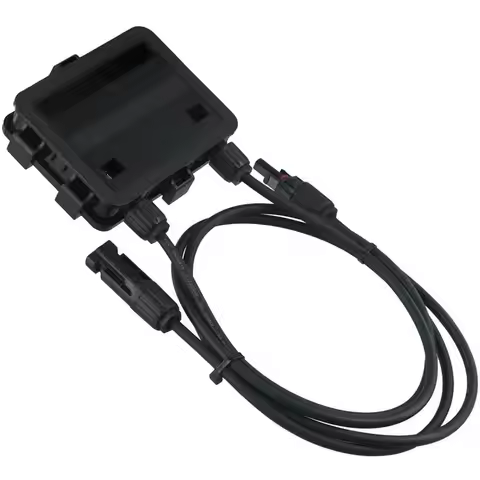 A97I-Solar PV Junction Box 180-300W DC 1000V Double Sided Solar Panel PV Junction Connector Box 180-