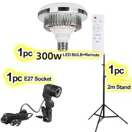 300W LED Bulb Softbox Lamp Lampu Studio SoftBox light Photography Lighting ไฟสตูดิโอ ไฟไลฟ์สด ไฟถ่าย