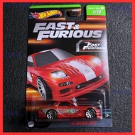 Hot Wheel Mazda RX 7 Fast & Furious ERROR Car Dom Mazda RX7 1995 JDM 2023 Fast and Furious RX-7 Mazd
