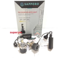 3 Color Car Led Lights S8 55 Watt H4 H11 HB4 H1 Canbus Can Bus Motor 1 Year Warranty