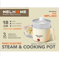 Multifunction Electric Pot 18CM Diameter WPL-203 Cooking Pot Steam Pot