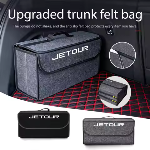 Universal Car Trunk Storage Box Portable Travel Organizer Bag For Jetour X70 PLUS‌ FL‌ Shanhai L9 T2