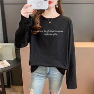 [AMYGO] Baju T Shirt Perempuan Lengan Panjang Women Long Sleeve Wanita Murah Baju T Shirt Perempuan Lengan Panjang Long