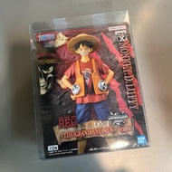 全新未開封 日本正版 金證 路飛 RED Banpresto DXF The Grandline Men 海賊王 劇場版 紅髮歌姬 One Piece Film RED vol.1 景品 figure