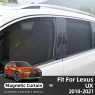 For Lexus UX 200 UX200 UX250H 2023 2018-2022 Car Curtain Window Sunshade Covers Magnetic Sun Shade Visor Solar Auto Accessories