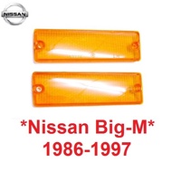 Bumper Dimmer Cover NISSAN NAVARA D21 BIG-M BIGM 1986-1997 BIG M D21 Orange Lid Lens Light 1990