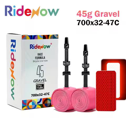 Ridenow Metal Nozzle TPU Tube Gravel Bike 700C Tpu Inner Tube 29Inch 700x32-47C MTB Road Bike Tyre I