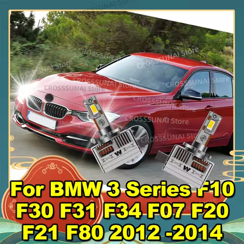 Car Headlight Bulb LED CANbus HID Xenon Upgrade for BMW 3 Series F10 F30 F31 F34 F07 F20 F21 F80 201