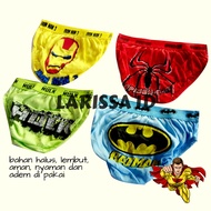 GROW SUMO SUPE12 HER0 RUBBER Boys' Underwear Size SML XL