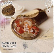 Kalung Mori Bambi Girl Handmade Jepang