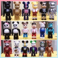 Trendy Play bearbrick Figure Building Block Bear Ornaments Doll Home Gift Toy 100% Violent 7cm Blind Box