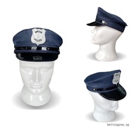 bettingyou ʚ ɞ Police Hat Cop Hat Policeman Cap Law Enforcement Office Costume Hats Party Hat