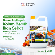 Suplemen Organik Cair GDM Perikanan 2L | Probiotik Perikanan | Air Jernih & Ikan Cepat Besar | Lele 