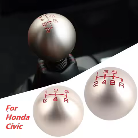 For Honda Civic City FD2 FN2 EP3 TYPE R DC2 DC5 AP1 AP2 S2000 F20C Aluminum 5/6 Speed Gear Shift Kno