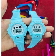 { COUPLE SET } CC6 PURPLE DW6900 Jam Tangan Lelaki Peremuan DIGITAL SPORTS WATCHES PURPLE CC6