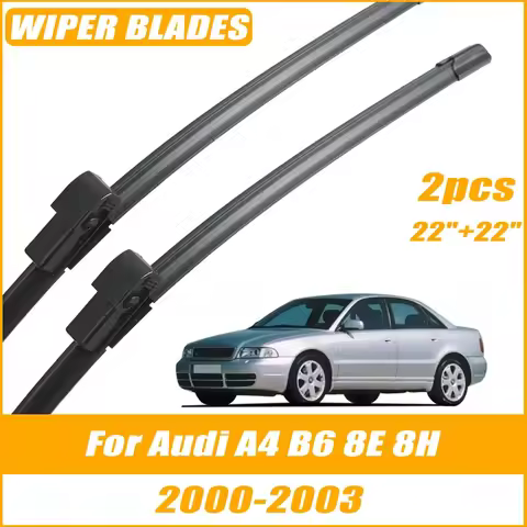 2pcs Wiper Front Wiper Blades For Audi A4 B6 8E 8H October 2000-2003 Windshield Windscreen Clean Win