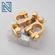 1 Set 100% Copper Battery Terminal Clamp Clip for Car Truck Backhoe Excavator Forklift Kepala Bateri Kereta Lori