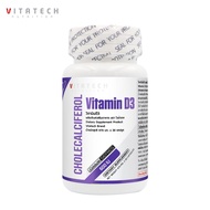 Vitamin D3 Vitatech x 1 Bottle D3 D3 600 IU D3 600 D