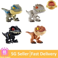 Mattel Jurassic World Dinosaur Snap Squad Collectibles for Display, Play and Snap On Feature for Att