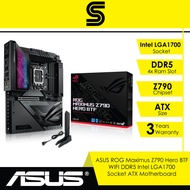 ASUS ROG Maximus Z790 Hero BTF WIFI DDR5 Intel LGA1700 Socket ATX Motherboard