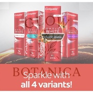 Colgate Optic White Volcanic Mineral / Plus Shine / Sparking / Dazzling  / White Tooth Paste 100g