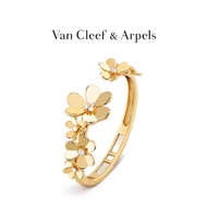 【Pawnable】van cleef bracelet VCA18K Gold Clover Bracelet Women Frivole series 18K gold diamond seven