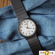 特價 學生手錶 Casio卡西歐手表男女學生ins風喬妹同款情侶簡約石英小黑表MQ-24