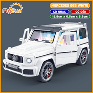 Mô hình xe ô tô Mercedes Rolls Royce G63 Toyota Alphard Bentley đồ chơi mini 1 : 32 có nhạc