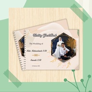 Custom Guest Book Custom Photo Wedding Guest Book Photo Custom Photo/ Softcover/