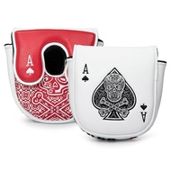 Ace Skull DF3 Mallet Putter Cover Golf Head Cover Golf Club Cover LAB Golf