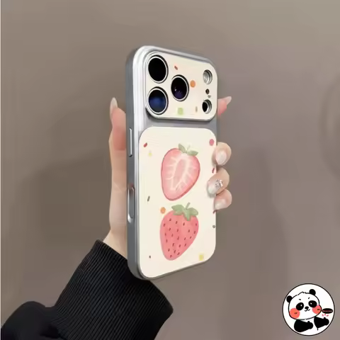 Cute Strawberry Phone Case For OPPO F31 F29 F27 F25 F23 F21 F21S F19 F19S F11 Find X9 X8 X8S X7 X6 X
