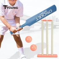 [Available] Kids Cricket Set, Outdoor Sports Game Indoor Play Garden Cricket Set, Cricket Bat And Ba