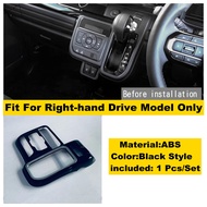 CJ7F Abs Rhd เกียร์ Shifter แผงตกแต่งกรอบสำหรับ Suzuki Spacia Custom Mk54s Mk94s 2024 2025 รถสติกเกอ