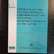 CONTRACTS ACT 1950 (ACT 136) /CONTRACTS (AMENDMENT) ACT 1976(ACT A329)  GOVT CONTRACT ACT 1949 (ACT 