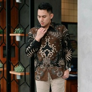 KEMEJA Men's Short Long Sleeve Batik Shirt Must Be Uniform For Office Party