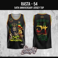 Tau Gamma Phi Triskelion 54th Anniversary RASTA Full Sublimation Standard Cut Basketball Jersey