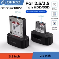 Orico 6218US3 single USB 3.0 hard drive reader for 2.5'', 3.5'' HDD and 2.5 inch SSD