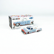 Mini GT KAIDO HOUSE โมเดลรถยนต์สั้นในกล่อง รุ่น R34 Aluminum Car Model แบบเปิดฝาได้ แบรนด์ MINIGT