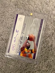 分享 Kobe Bryant 8 mamba lakers auto upper deck 簽名